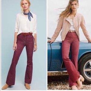 Maroon Corduroy Pants